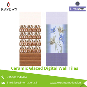 Carreaux muraux en céramique émaillée numérique au design moderne, excellente qualité, texture solide, isolation thermique antibactérienne pour chambre d'appartement - Product Image 2