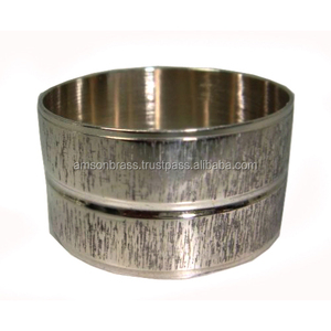Rond de serviette en aluminium européen pour table de mariage Rond de serviette pour décoration de table Centre de table de fête intérieur et extérieur - Product Image 4