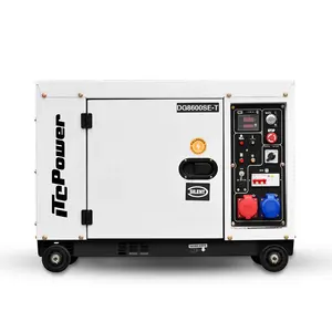 low price three phase diesel slient portable generator