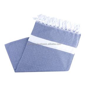 Vente en gros de ensemble de serviettes de bain à rayures super douces caractéristiques jetables compressées à séchage rapide en coton turc - Product Image 1