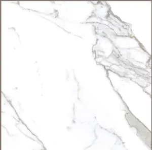 Miglior prezzo Super bianco lucidato 600x600mm porcellana pavimento di produzione In India per grande Villa.