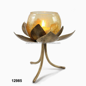 Metal Lotus Tree <b>Tealight</b> <b>Holder</b> - Product Image 1