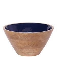 Bol de madera con Mango marrón oscuro, 23 cm x 23 cm x 12 cm - Product Image 2