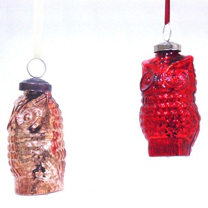 En gros pas cher suspendus De Noël plat rond boule de verre ornements - Product Image 5