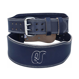 Top vente réglable Gym entraînements ceinture confortable Durable en cuir de vachette véritable 10cm boucle en acier levier d'haltérophilie - Product Image 1