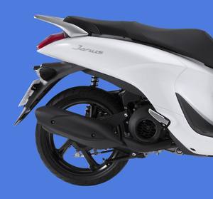 Scooter moto de haute qualité 125cc (Janusz Premium - Bleu/Blanc) Modèle : YSJ 125 - Product Image 2