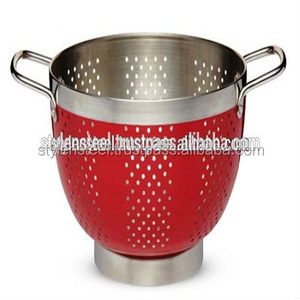 Passoire de cuisine en acier inoxydable Passoire en acier inoxydable Passoire à riz fruits et légumes Passoire de qualité supérieure - Product Image 2