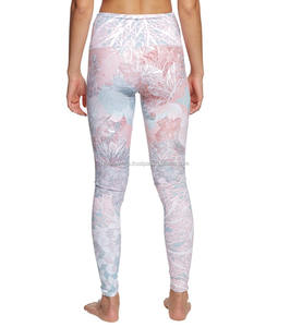 Women's Graphic Workout Fitness Gym Yoga Leggings Full Length <b>Mid</b> Waist Pants Wholesale Printed Design - Product Image 3