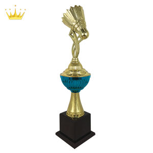 Trofeo Deportivo de Bádminton Baguss de Plástico ABS, Estilo Deportivo, Dorado/Plateado, 350x80cm, para Premios y Reconocimientos de Competición - Product Image 3