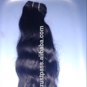 Máquina de cabello crudo 100%, extensión de cabello Remy indio de doble trama de la India, cabello crudo indio Virgen sin procesar - Product Image 5