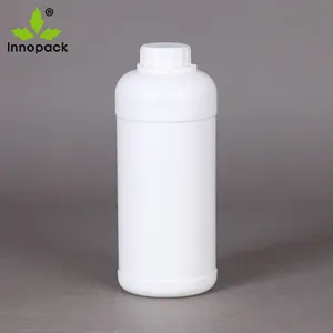 1000ml HDPE blowing mould plastic bottle with screw lid