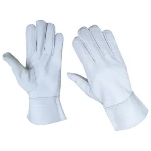Best Quality Premium Goatskin Leather Gloves from Pakistan Argon Tig Welding Gloves Hand Protection Welding gloves for Welders