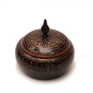 Joyero Redondo Laca Arte - Product Image 1