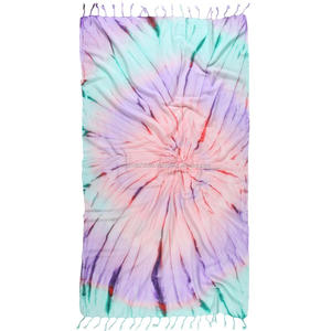 Toalla de playa turco, tinte a mano - Product Image 5