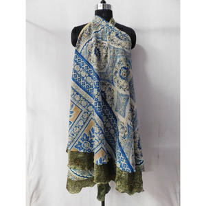 Vestido de verano reversible de dos capas, bohemio, hippie, gitano - Product Image 4