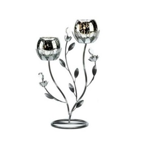 Handmade <b>Candelabra</b> with Glass Bowls for Tea Light Christmas & Wedding Decorations Home & Office Use - Product Image 1