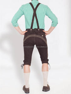Lederhosen Bavarois de Grande Taille à Séchage Rapide Anti-Rides Brodé Gurtel Pleat Décorations Maternité Oktoberfest - Product Image 3