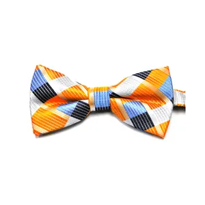 Hohe Qualität Niedrigster Preis Bulk Micro Silk Unique Bow bunte Krawatte für Männer