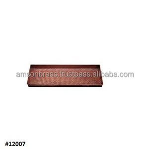 Galvanized Steel Metal Serving Metal Iron Decorative Boot Tray Multi-Purpose Boot Tray <b>Large</b> Size In Reasonable Price - Product Image 1