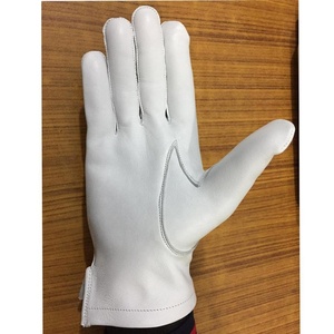 Gants en cuir d'agneau véritable coupe-vent KEVEM pour femme, collection Printemps-Été, avec fourrure de renard véritable, design tendance pour la conduite en extérieur, pour adulte - Product Image 1
