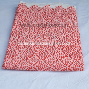 Tissu voile 100% coton imprimé à la main en forme de pêche, écologique, pour la couture de robes, matériau de haute qualité, brillant, pour rideaux, garçons - Product Image 2