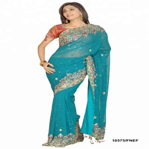 Azul Saree - Product Image 1
