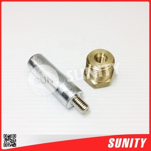 แท่งสังกะสีบริสุทธิ์สูง TAIWAN SUNITY อะไหล่เรือ 16มม.*50มม.*M8+1/2" ปลั๊กทองเหลืองสำหรับขั้วแอโนดแบบแท่ง สำหรับเครื่องยนต์ยามาฮ่ารุ่นใหม่ - Product Image 2