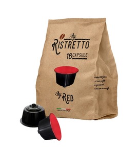 Dolcegusto Compatible Myred 96 Capsule <b>Ground</b> <b>Coffee</b>-MyRistretto - Product Image 1