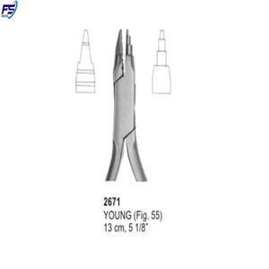 Instrumentos de ortodoncia Schwarz Fig 29, alicates 12,5 cm FS:2669 - Product Image 3