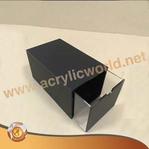 Caja organizadora de almacenamiento de cajón acrílico pequeño de alta calidad de fábrica servicio para hotel - Product Image 2