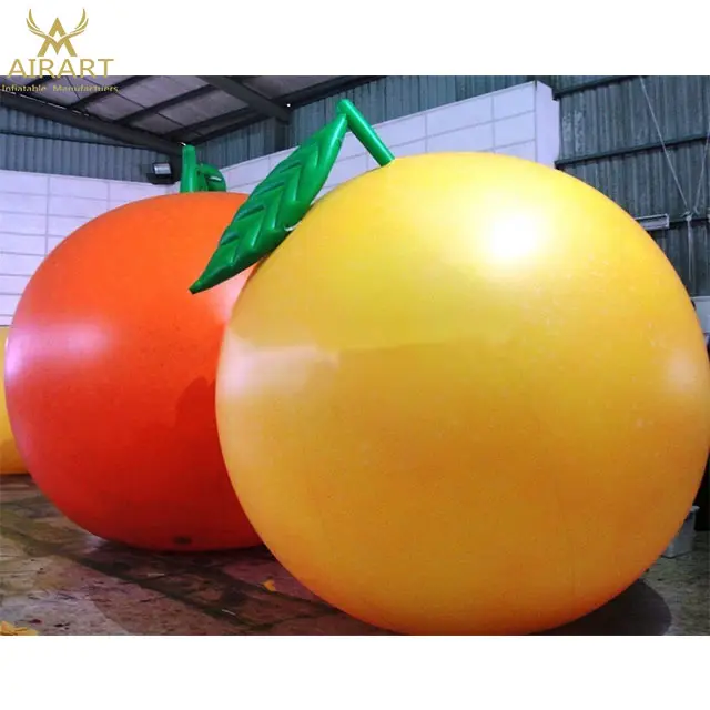 Custom Opblaasbare Fruit Ballon, Giant Opblaasbare Perzik Vorm Ballon Te Koop