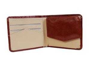 Cuero de la PU de caballeros cartera con bolsillo de cremallera - Product Image 2