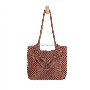 Bolso Barato bolsos de hombro bolsas para mujeres Macrame bolso - Product Image 4
