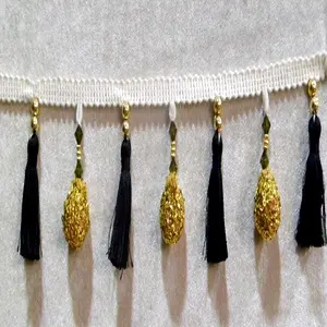 Tassel Fringe Bulk Supplier And Manufacture By Refratex India Made in India for Best Quality And Low Price