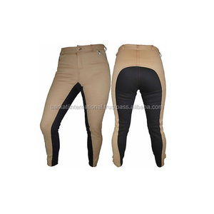 Pantalon d'équitation en cuir respirant exclusif pour kits et accessoires d'équitation équestre - Product Image 1