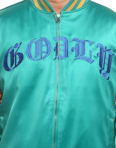 Chaqueta de satén personalizada de alta calidad, venta al por mayor, con diseños personalizados - Product Image 3