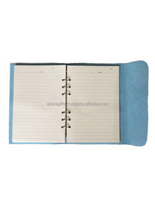 สินค้ามาใหม่โลโก้ที่กำหนดเองปกหนัง PU สมุดบันทึกไดอารี่แฮนด์เมดของขวัญ - Product Image 3