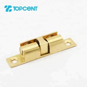 TOPCENT ตู้เฟอร์นิเจอร์,ตู้แม่เหล็กประตูลูกกลิ้งคู่ทองเหลืองจับลูกบอล - Product Image 3