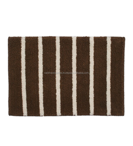 Tapis de bain en coton rectangulaire-Réversible antidérapant épais pour la maison et l'hôtel Exportateur - Product Image 5