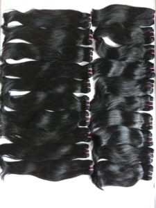 Extensions de cheveux humains michair 100% vietnamiens soyeux droite en gros prix usine meilleur vendeur - Product Image 4