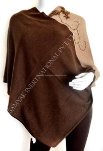 Handmade 100% Pashmina Shawl <b>Clothing</b>| Warm Excellent Gift| Himalayan Cashmere| Made in <b>Nepal</b>| Customized Design - Product Image 4