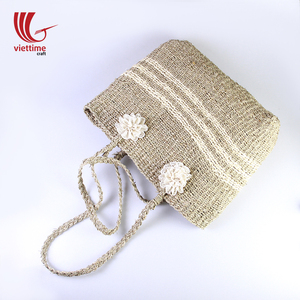 Bolsa de playa tejida, bolso de playa, venta al por mayor - Product Image 5