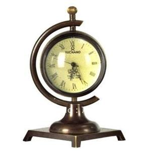 Dekorative Zinn Aluminium Messing Schreibtisch uhr für Wohnzimmer Badezimmer Regal Vintage Mantel Tisch uhr - Product Image 1