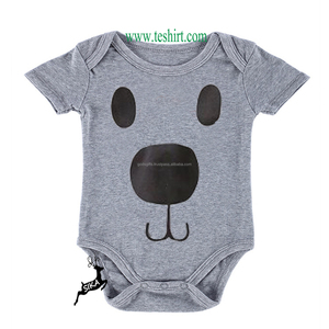 GOTS Fil de coton biologique certifié Romper pour bébé Imprimé OEM Vêtements pour nouveau-nés et filles Bouton pression Tirupur Tissu de bambou Hiver - Product Image 1