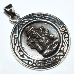 ลอร์ดรูปโชคดีเสน่ห์ธรรมดาเงิน925จี้เงิน - Product Image 2