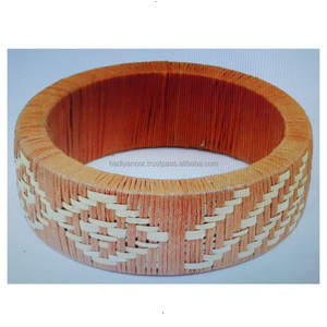 Brazalete de yute de color de la mejor calidad y brazalete de moda, brazaletes de joyería, pulseras de joyería de moda - Product Image 3