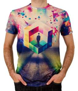 <b>Men's</b> High Quality <b>Stretch</b> Golf <b>T</b>-<b>Shirts</b> Custom Logo & Extravagant Pattern Full Print Breathable Jersey Plus Size - Product Image 6