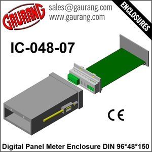 E ประเภท DIN เคสกันน้ำ ABS และไนล่อนควบคุม & กล่องแยก IP66และ IP55รุ่นระดับการป้องกัน IC-048-07 - Product Image 2