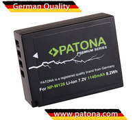 Baterai Premium PATONA untuk Fuji NP-W126, HS33, EXR Fujifilm, FUJI Finepix -Pro 1, HS30 EXR: 1140mAh: 7,2V: 8,2 Wh