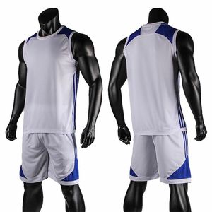 Maillot de basket-ball vêtements de sport T-shirt respirant ensembles d'uniformes de sueur grande taille 100% coton séchage rapide antibactérien - Product Image 1